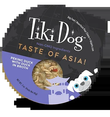 Tiki Dog Taste of the World Asian Peking Duck Wet Dog Food