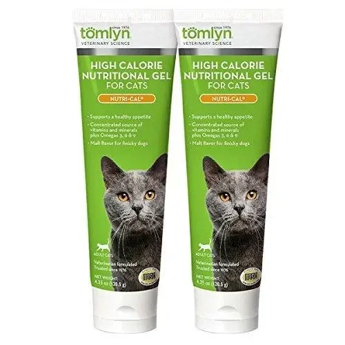Tomlyn Nutri-Cal High Calorie Dietary Supplement for Cats 4.25 oz. 2-Pack