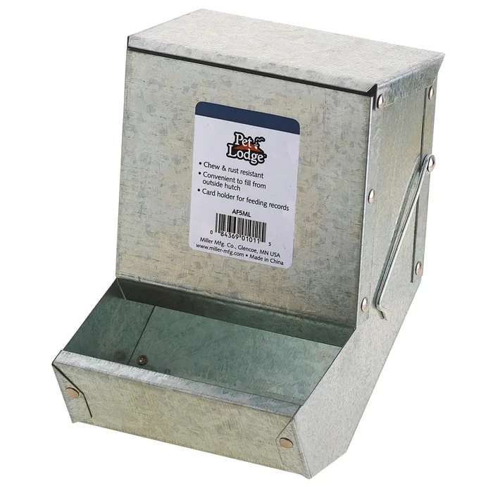 Top Fill Solid Bottom Pellet Feeder