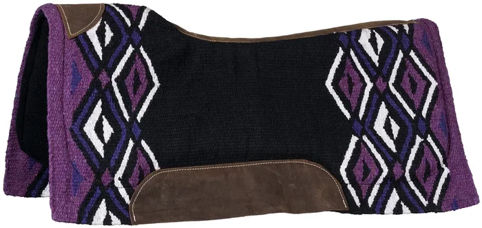 Tough1 Contoured Wool Pachanga Saddle Pad, 34″ x 36″