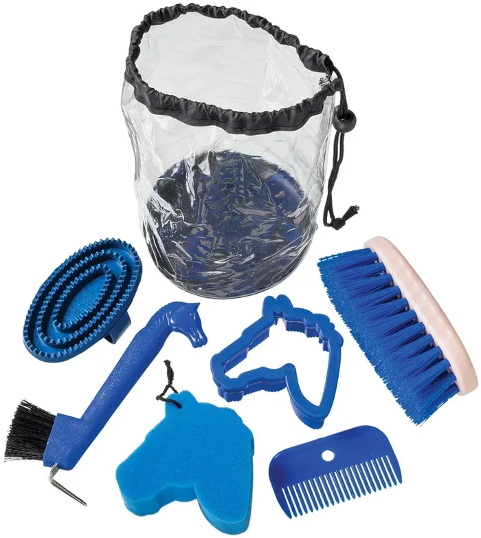 Tough1 Jr. Horse Grooming Kit, 6 Piece
