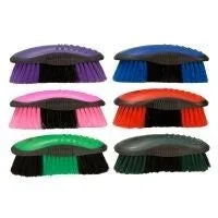 Tough1 Soft Nylon Bristle Brush 2″x6″ (blue & black)