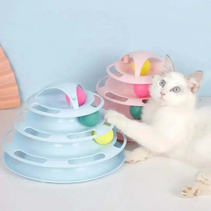 Tower of Tracks – Dog & Cat Toys