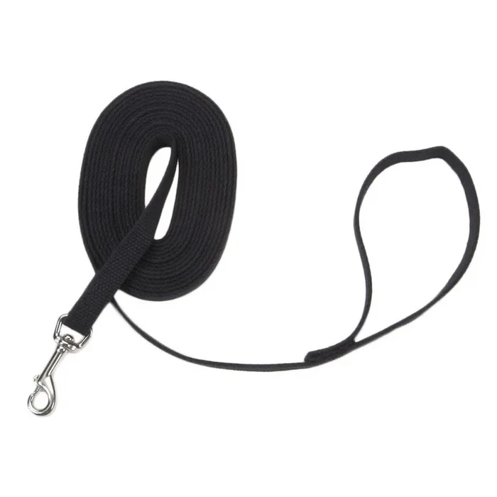 Train Right! Cotton Web Dog Training Leash 30’x5/8″