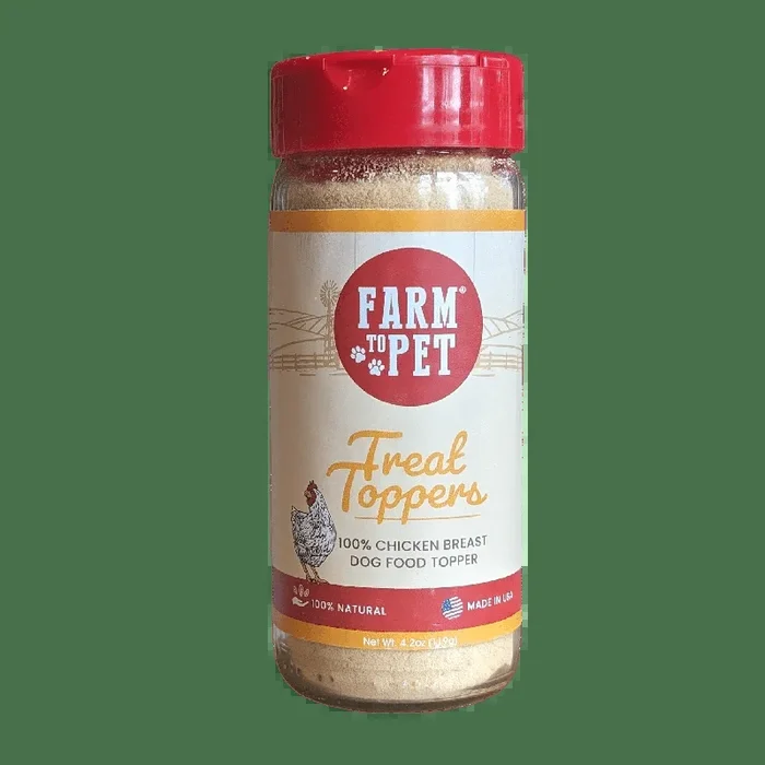 Treat Topper Chicken Dog Food Topper | Healthy Meal Supplement for Dogs