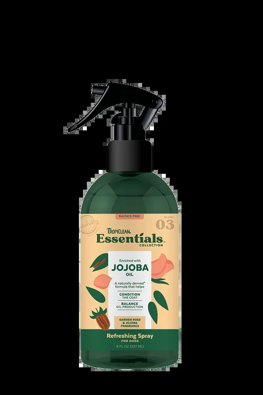 Tropiclean Essentials Jojoba Deodorizing Spray for Dogs