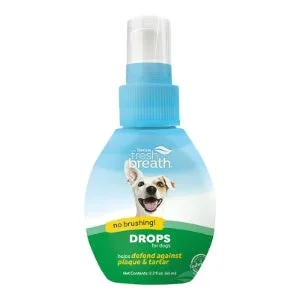 TROPICLEAN FRESH BREATH DOG ORAL CARE DROPS 2OZ