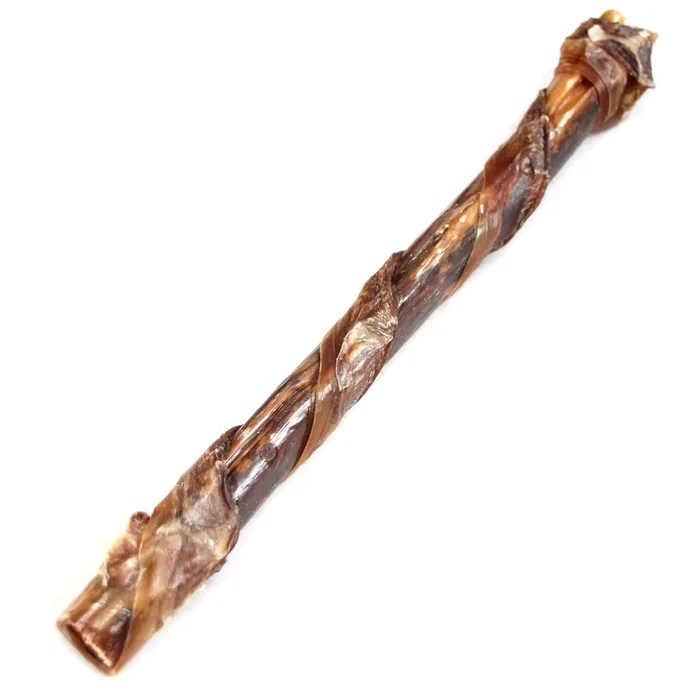 Tuesday’s Natural Dog Company Single 12-Inch Tremenda Chewy Bull, Dog Chew