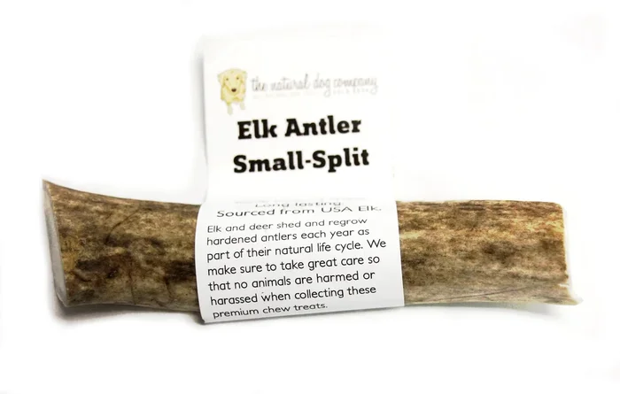 Tuesday’s Natural Dog Company Small Split Elk Antler Dog Chew