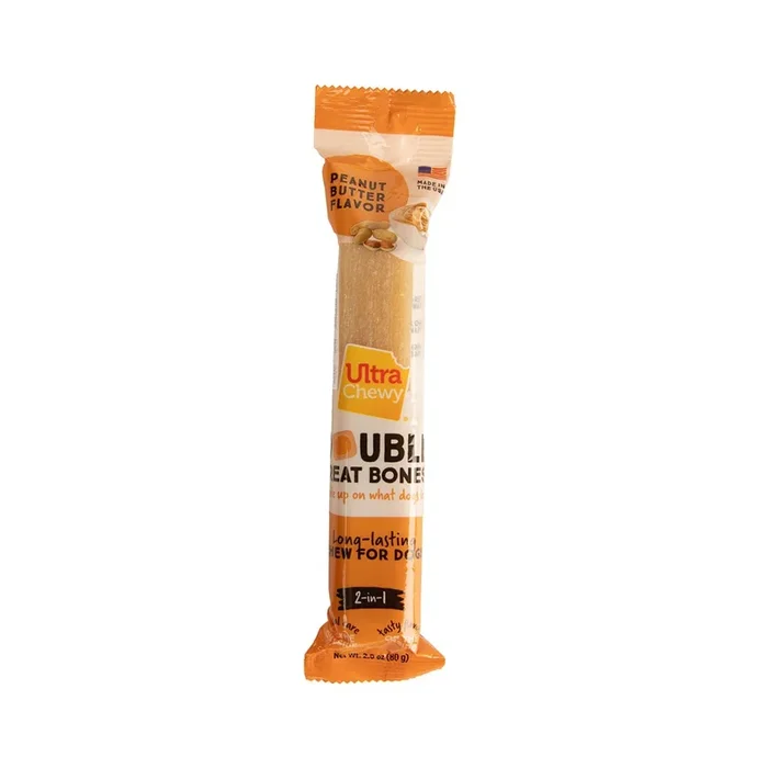Ultra Chewy Double Treat Bone Dog Treats