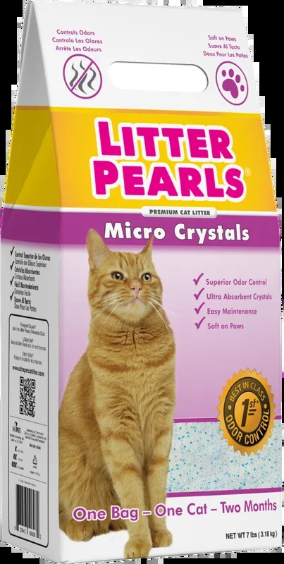 Ultra Pet Litter Pearls Micro Crystal Cat Litter