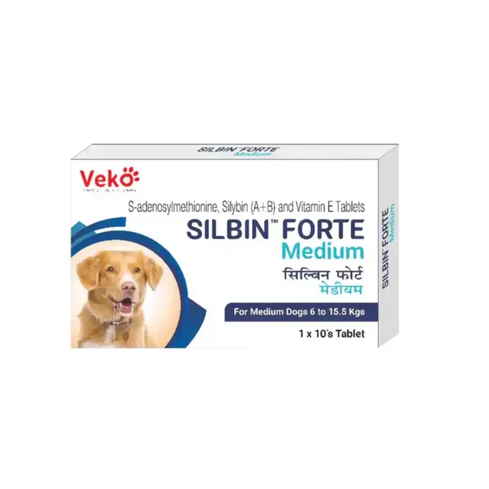 Veko Silbin Forte Medium Tablets Joint care Supplement for Medium Dogs from 6 to 15kg