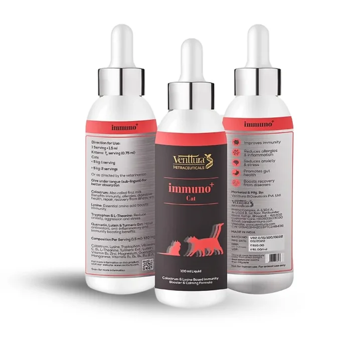 Venttura Immunity Booster & Calming Supplement for Cats