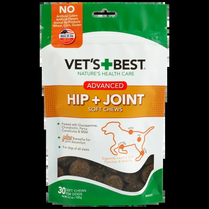 Vet’s Best Advanced Hip + Joint Soft Chews
