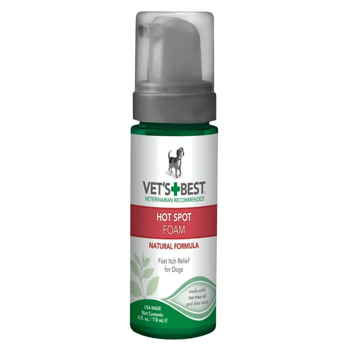 Vet’s Best Quick Soothe Hot Spot Foam For Dogs