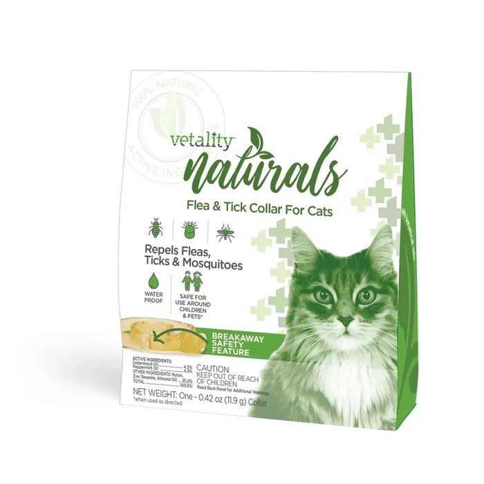Vetality Naturals Flea & Tick Collar for Cats