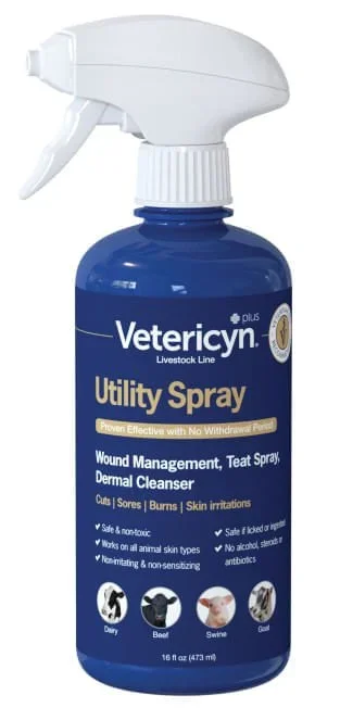 Vetericyn Plus Utility Spray, 16 oz
