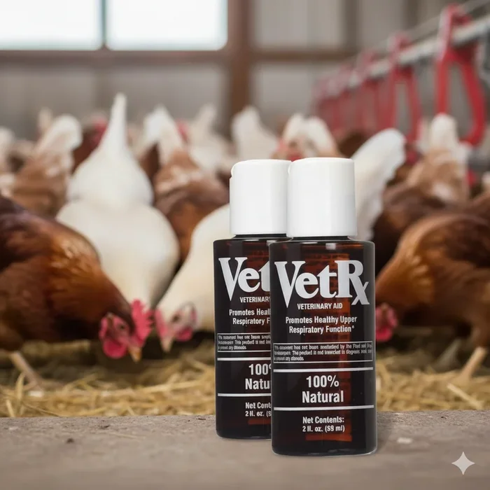 VetRx Poultry 2 oz. for the Relief and Prevention Poultry Health 2-Pack