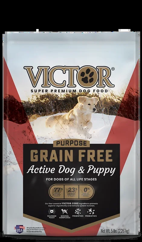 Victor Dog Active Dog & Puppy Grain free 30 lb