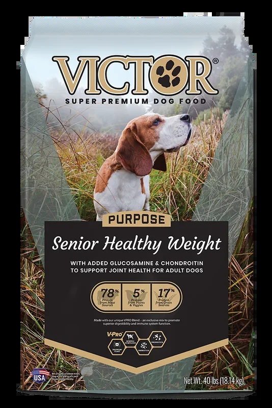 Victor Purpose Senior Healthy Weight Dry Dog Food, 5lb