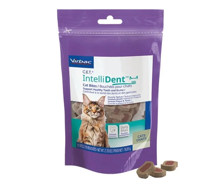 Virbac – C.E.T. IntelliDent Cat Bites 2.7 oz.