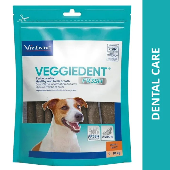Virbac Veggiedent Dental Chew For Small Dogs