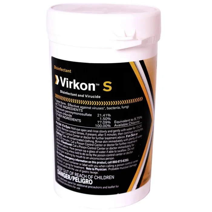Virkon S Broad Spectrum Disinfectant Tablets