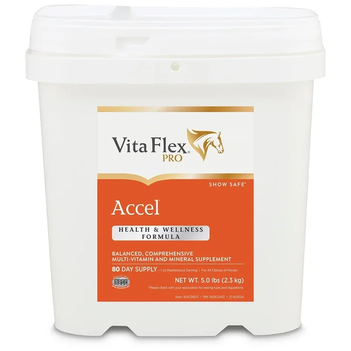 Vita Flex Pro Accel Health & Wellness Formula, Supplement for Horses