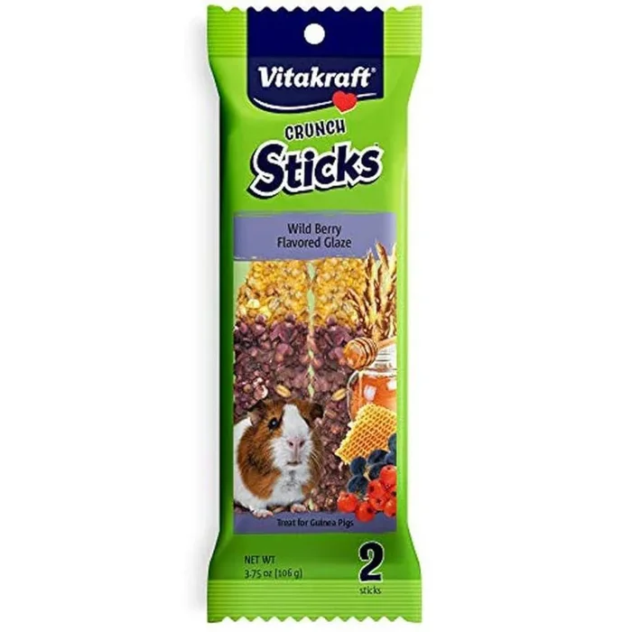 Vitakraft Crunch Sticks Wild Berry Glaze for Guinea Pigs