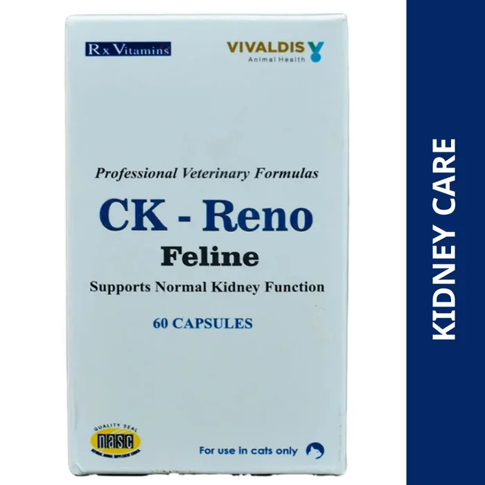 Vivaldis CK Reno Feline Capsules for Cats (pack of 60 capsules)