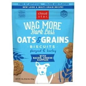 Wag More Bark Less Bacon Cheese & Apple Crunchy Treats 3 lb