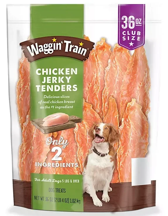 Waggin Train Chicken Jerky Dog Treats (36 oz.)