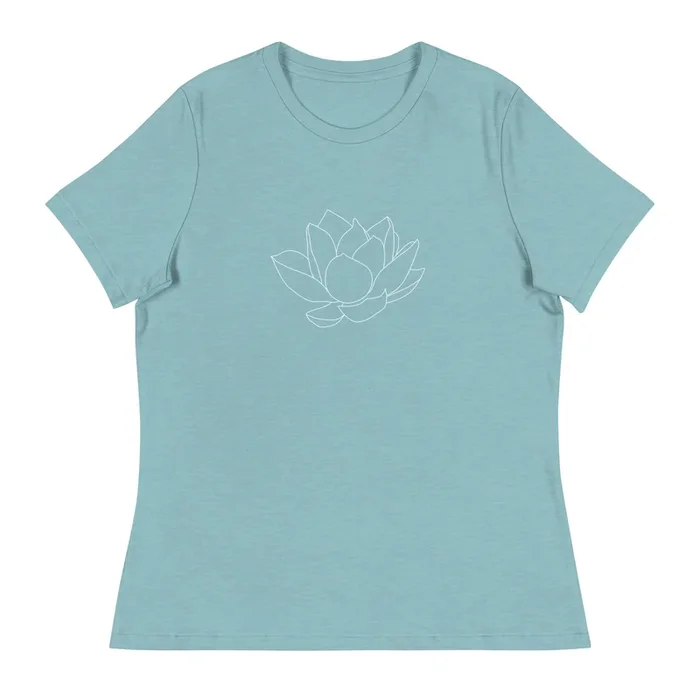 Water Lily Women’s Relaxed T-Shirt