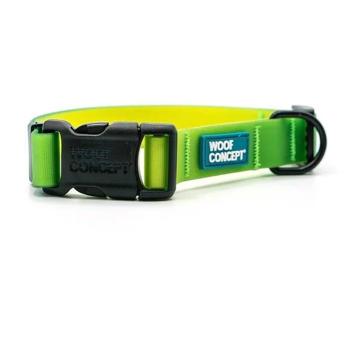 Waterproof Dog Collar – AQUA COLLECTION – Lime Margarita