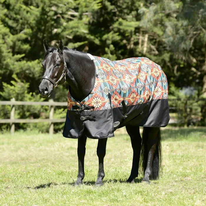 WeatherBeeta ComFiTec Essential 1200D Medium Weight Standard Neck Turnout Blanket for Horses