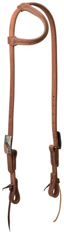 Weaver ProTack Copper Flower Sliding Ear Headstall