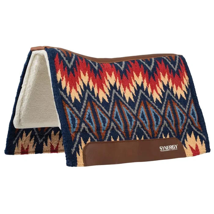 Weaver Synergy Contoured Performance Wool & Fleece “Quest” Saddle Pad