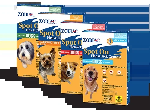 Wellmark International ZODIAC® SPOT ON® FLEA & TICK CONTROL FOR DOGS AND PUPPIES