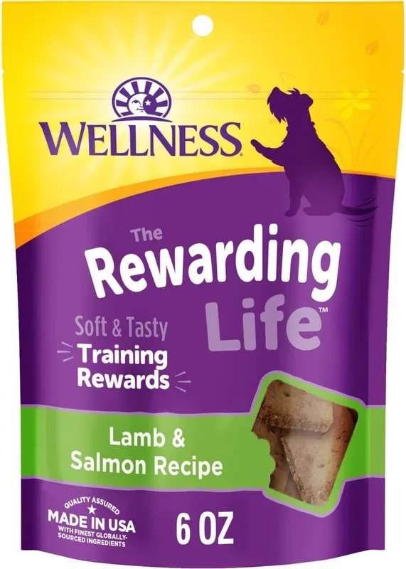 Wellness The Rewarding Life Lamb & Salmon Soft & Chewy Natural Dog Treats
