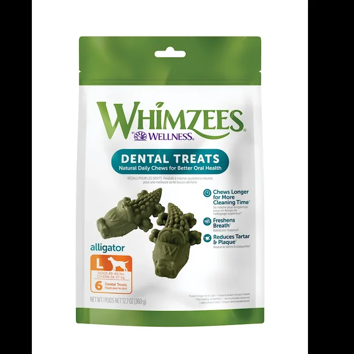 WellPet – Whimzees – Alligator L Value Bag