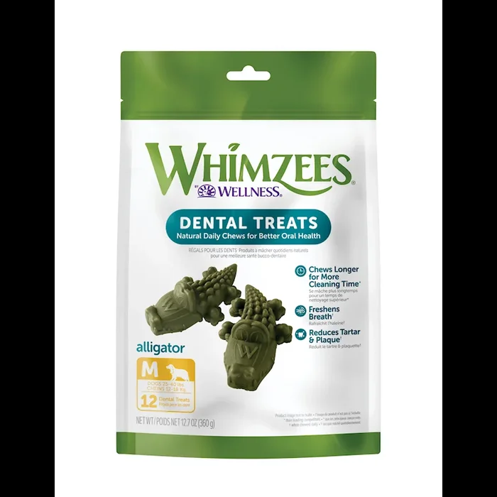 WellPet – Whimzees – Alligator M Value Bag