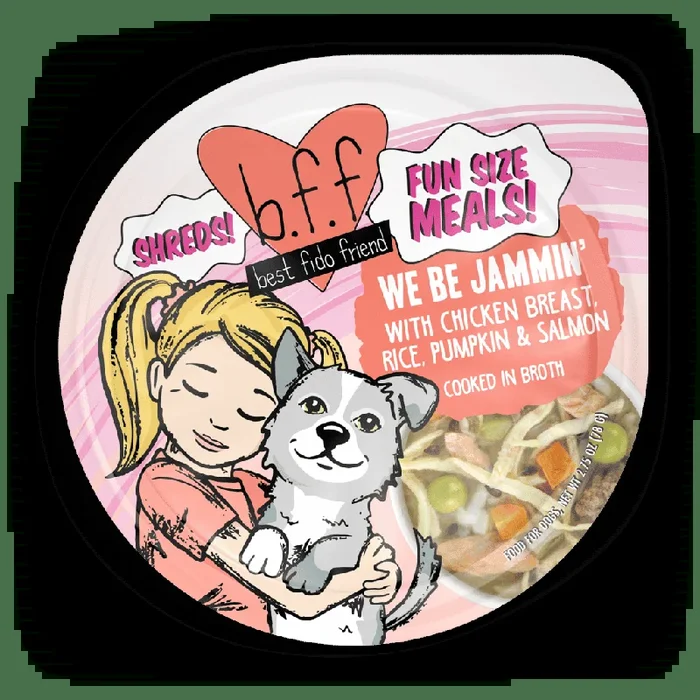 Weruva BFF Fun Size Meals We Be Jammin’ 2.75-oz, Wet Dog Food