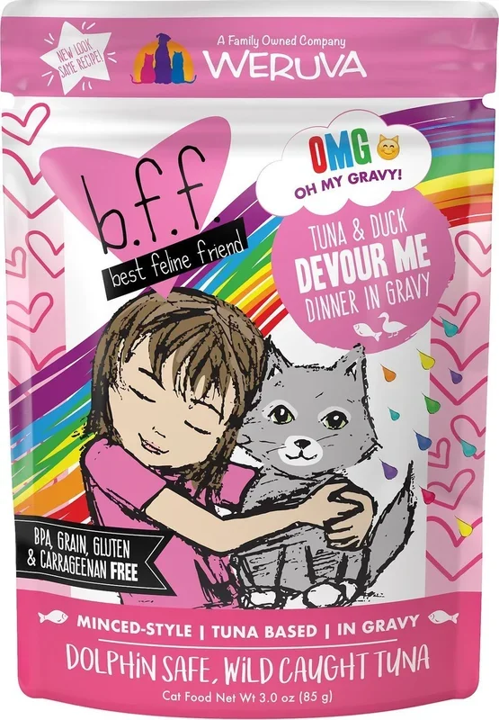 Weruva BFF Tuna/Duck Devour Me 3oz Pouch
