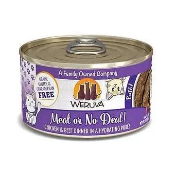 Weruva Cat Classic Can GF Pate Chicken & Beef – Meal Or No Deal