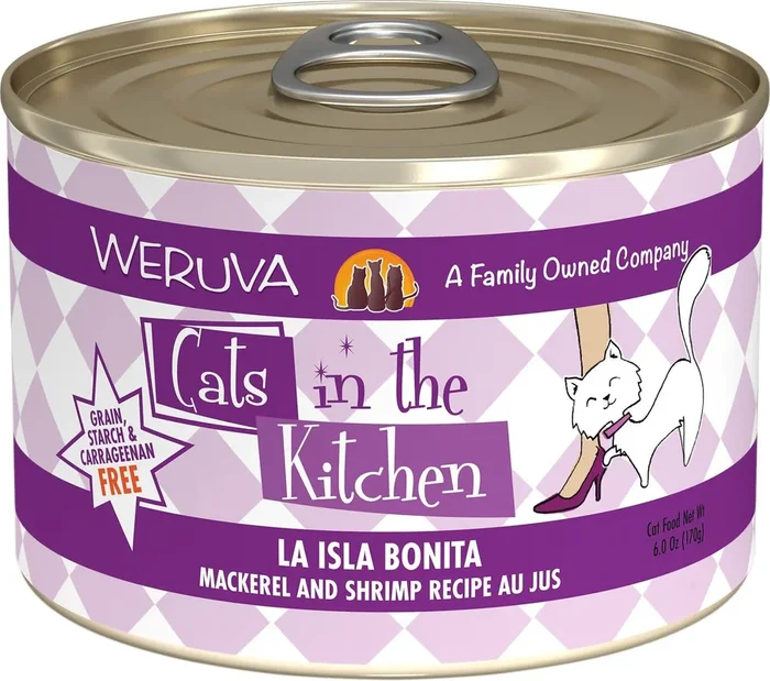 WERUVA Cats in the Kitchen La Isla Bonita Grain-Free Canned Cat Food Case