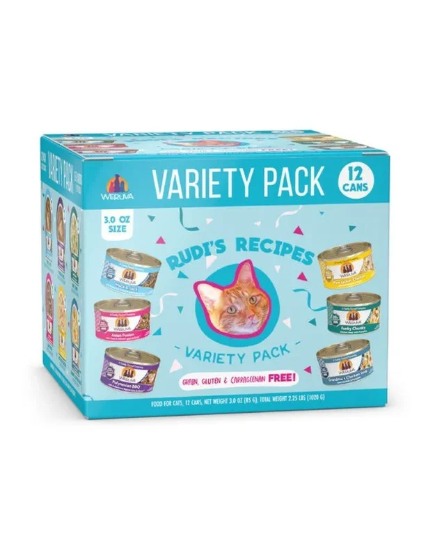 WERUVA Classics Variety Pack Rudi’s Recipes 12/3oz