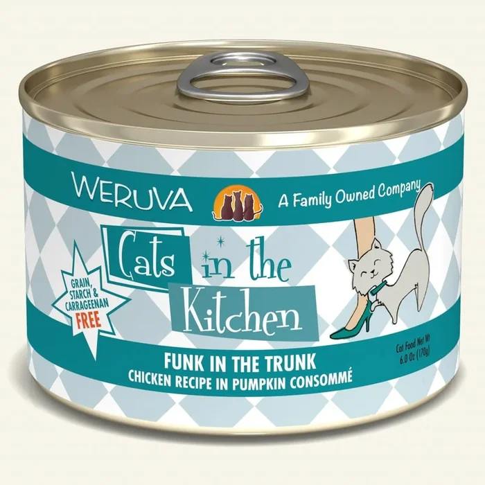 Weruva Funk in the Trunk Chicken Recipe in Pumpkin Consommé Cat Food