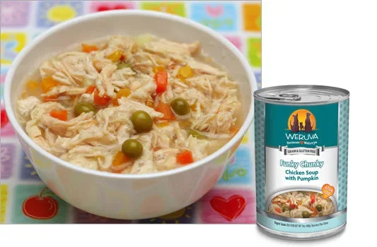 Weruva Funky Chunky Chicken Soup with Pumpkin Dog Food 5.5oz