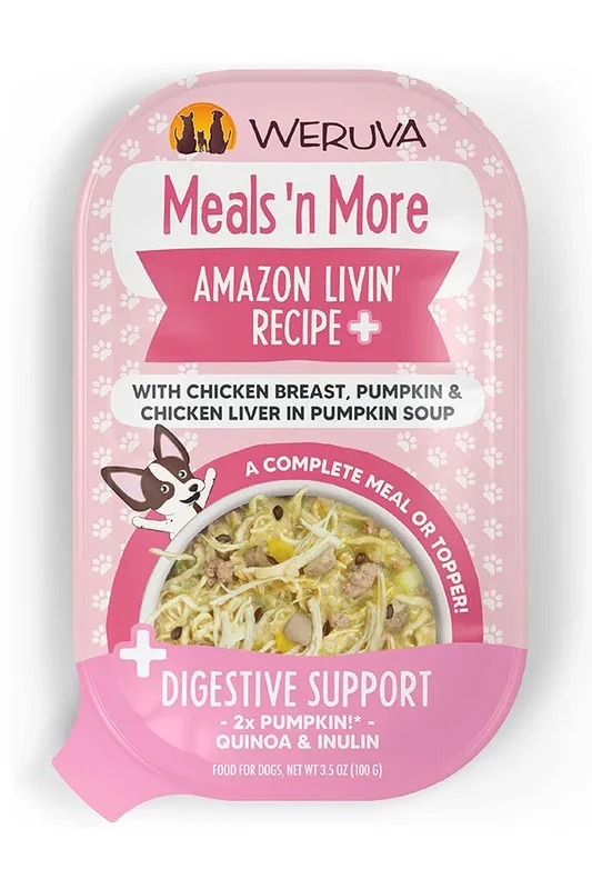 Weruva Meals ‘n More Amazon Livin’ in Pumpkin Soup Wet Dog Food