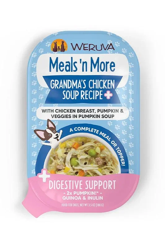 Weruva Meals ‘n More Grandma’s Chicken Soup in Pumpkin Soup Wet Dog Food